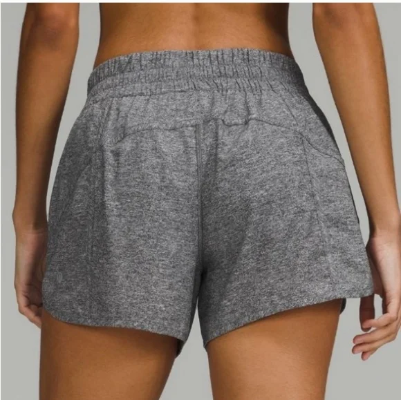 Lululemon Athletica Heather Gray Athletic Shorts - Picture 2 of 8